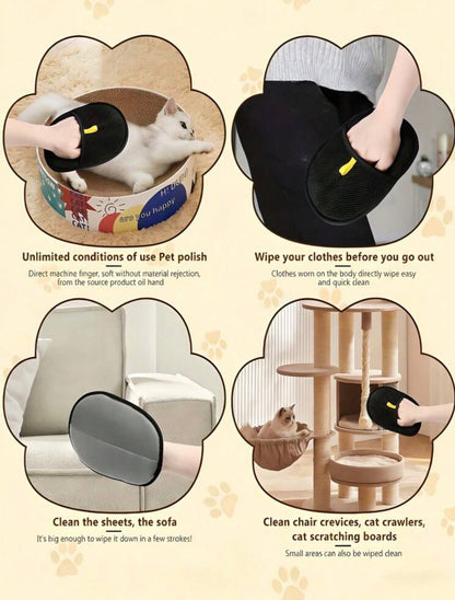 NoblePaws Deshedding Grooming Mitt