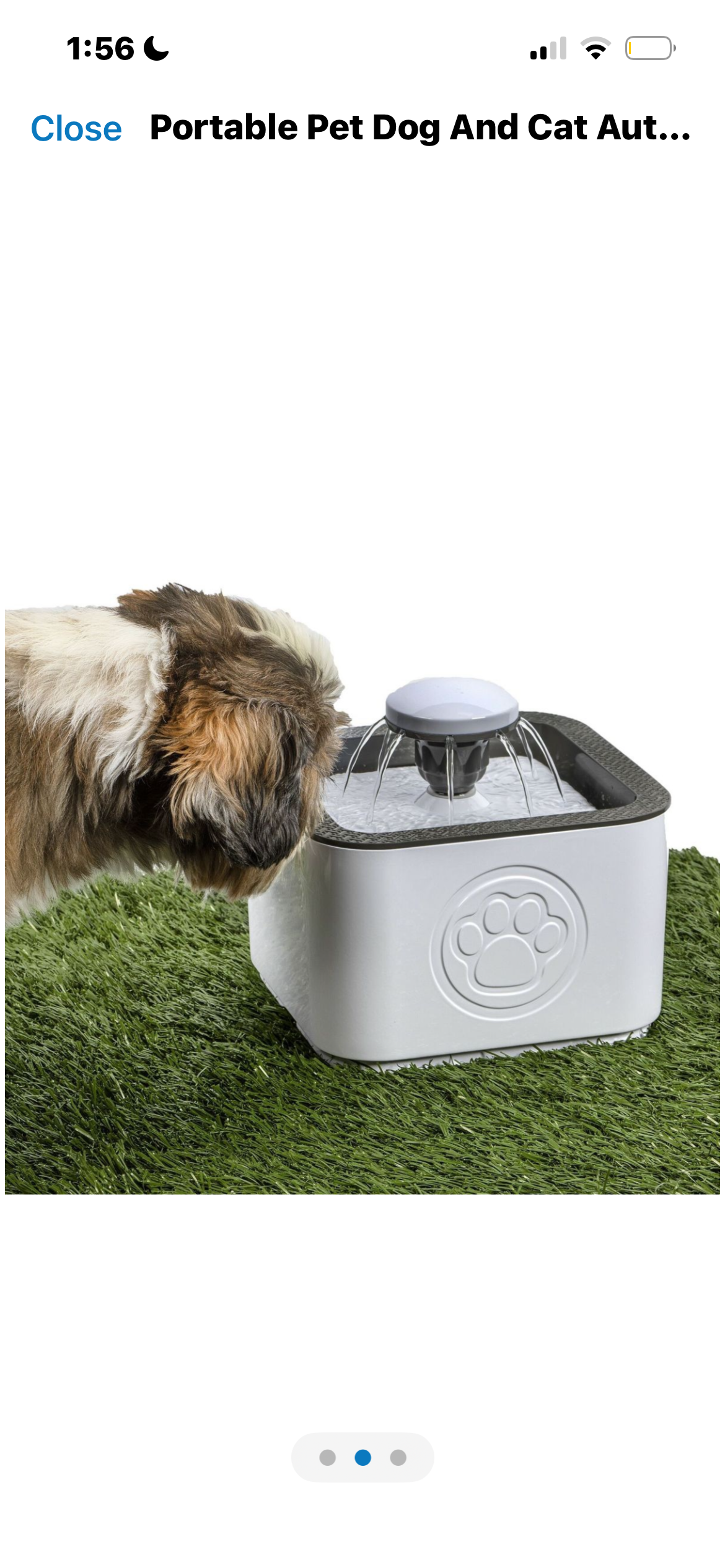 2.5L Automatic Pet Water Fountain – Fresh Filtered Water for Cats & Dogs