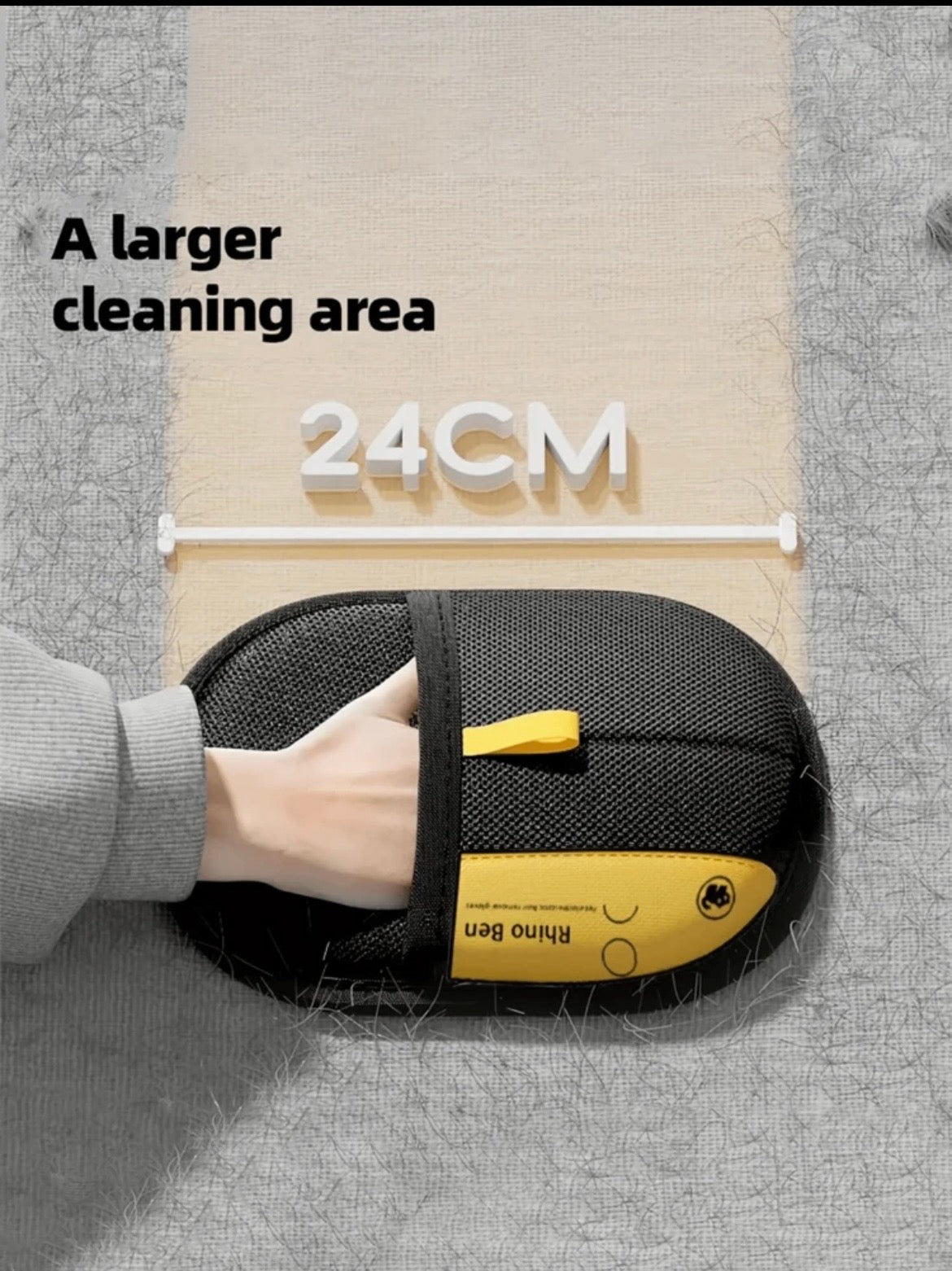 NoblePaws Deshedding Grooming Mitt