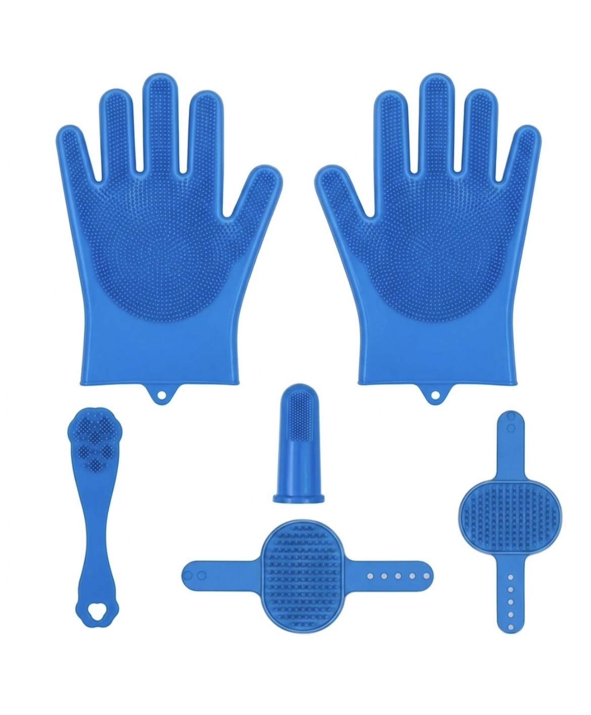 6-Piece Complete Dog Grooming Kit-Professional Home Grooming Set